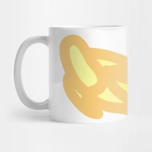 A Single Peeled Banana Mug